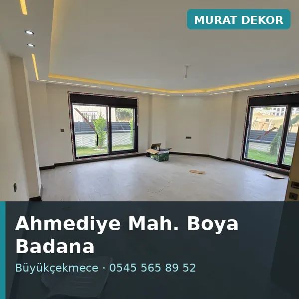 Ahmediye Mahallesi (Büyükçekmece) boya badana ve tadilat - Murat Dekor Ahmediye Mahallesi (Büyükçekmece) boya badana ve tadilat - Murat Dekor