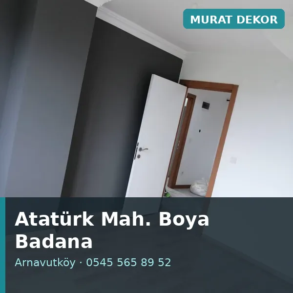 Atatürk Mahallesi (Arnavutköy) boya badana ve tadilat - Murat Dekor Atatürk Mahallesi (Arnavutköy) boya badana ve tadilat - Murat Dekor