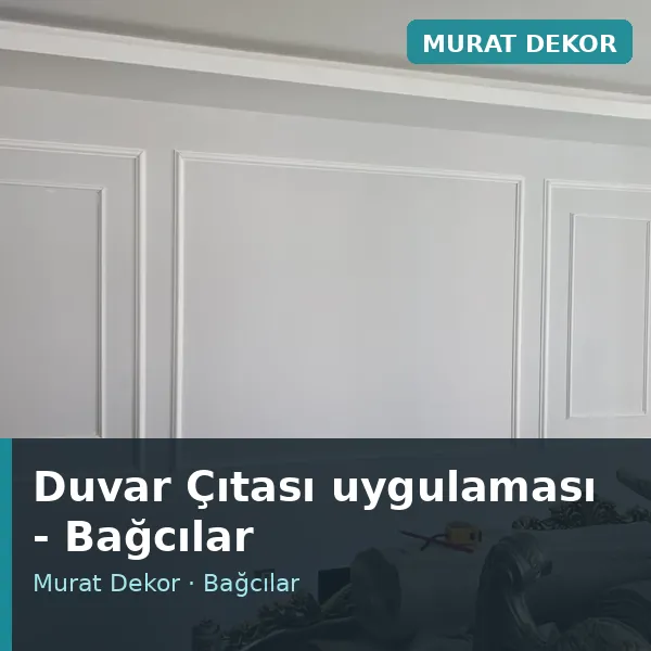 Duvar Çıtası uygulama örneği, Bağcılar bölgesi
