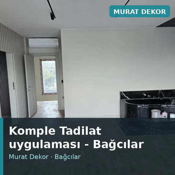 Komple Tadilat uygulama örneği, Bağcılar bölgesi
