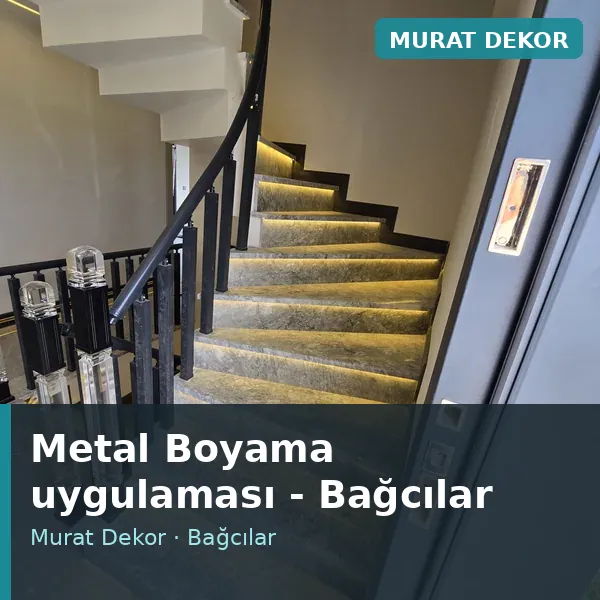Metal Boyama uygulama örneği, Bağcılar bölgesi