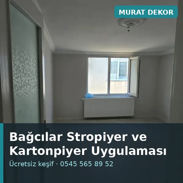 Bağcılar stropiyer ve kartonpiyer uygulaması - Murat Dekor Bağcılar stropiyer ve kartonpiyer uygulaması - Murat Dekor