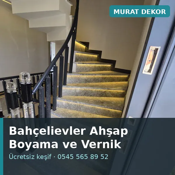 Bahçelievler ahşap boyama ve vernik - Murat Dekor Bahçelievler ahşap boyama ve vernik - Murat Dekor