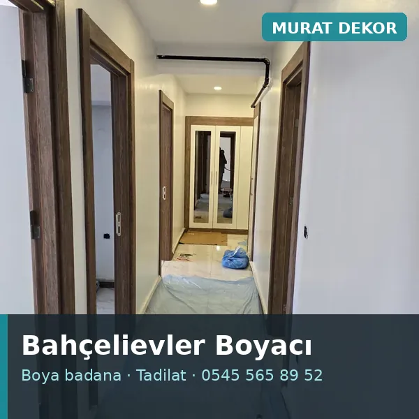 Bahçelievler boyacı, boya badana ve tadilat - Murat Dekor Bahçelievler boyacı, boya badana ve tadilat - Murat Dekor