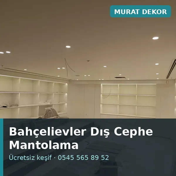 Bahçelievler dış cephe mantolama - Murat Dekor Bahçelievler dış cephe mantolama - Murat Dekor