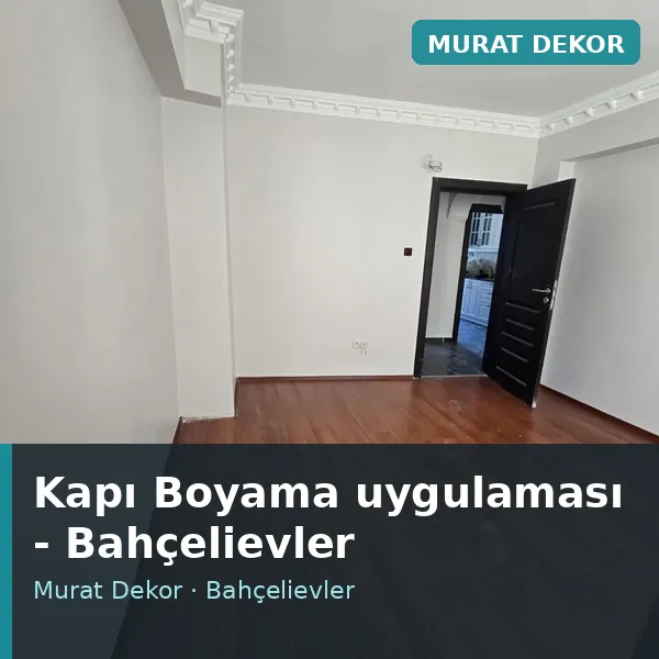 Kapı Boyama uygulama örneği, Bahçelievler bölgesi Kapı Boyama uygulama örneği, Bahçelievler bölgesi