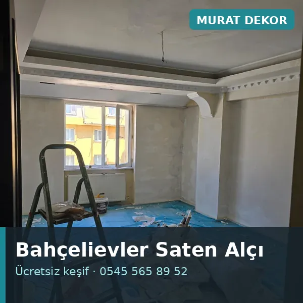 Bahçelievler saten alçı - Murat Dekor Bahçelievler saten alçı - Murat Dekor