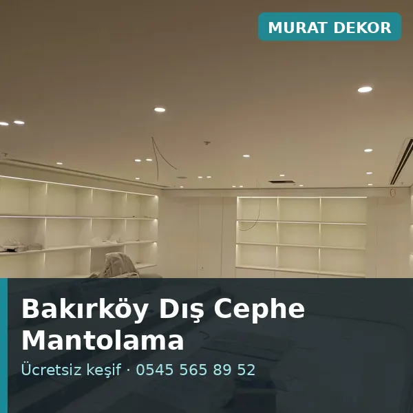 Bakırköy dış cephe mantolama - Murat Dekor Bakırköy dış cephe mantolama - Murat Dekor