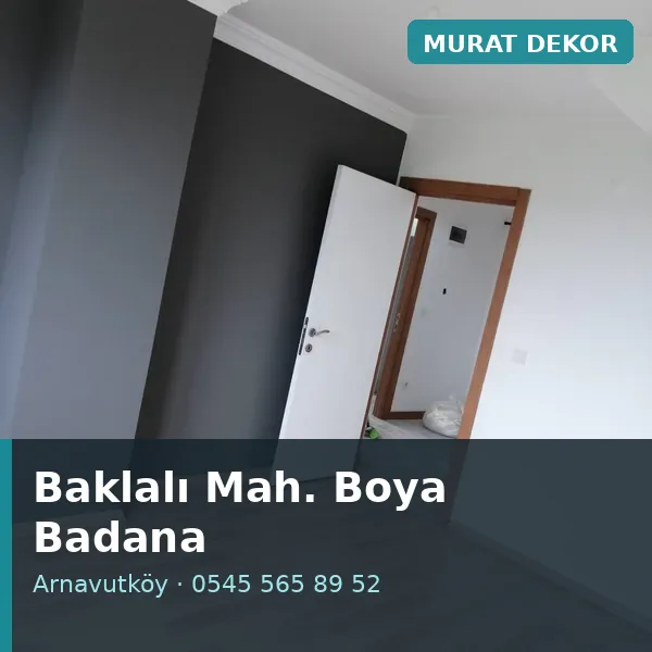 Baklalı Mahallesi (Arnavutköy) boya badana ve tadilat - Murat Dekor Baklalı Mahallesi (Arnavutköy) boya badana ve tadilat - Murat Dekor
