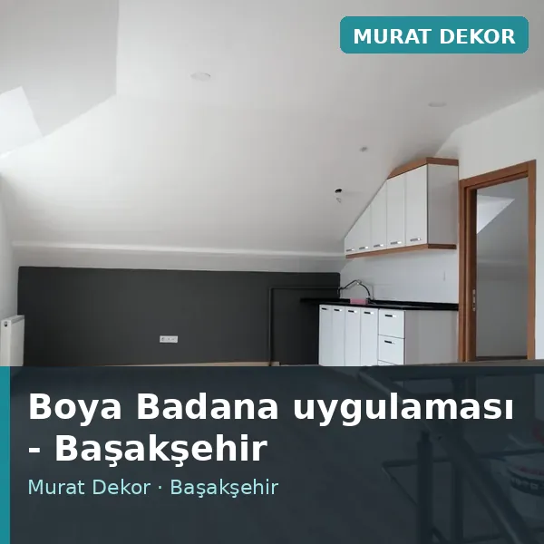 Boya Badana uygulama örneği, Başakşehir bölgesi