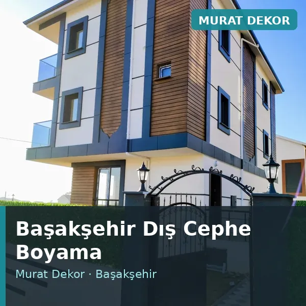 Başakşehir dış cephe boyama uygulaması Başakşehir dış cephe boyama uygulaması