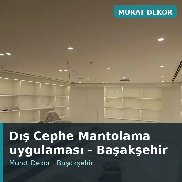 Dış Cephe Mantolama uygulama örneği, Başakşehir bölgesi Dış Cephe Mantolama uygulama örneği, Başakşehir bölgesi