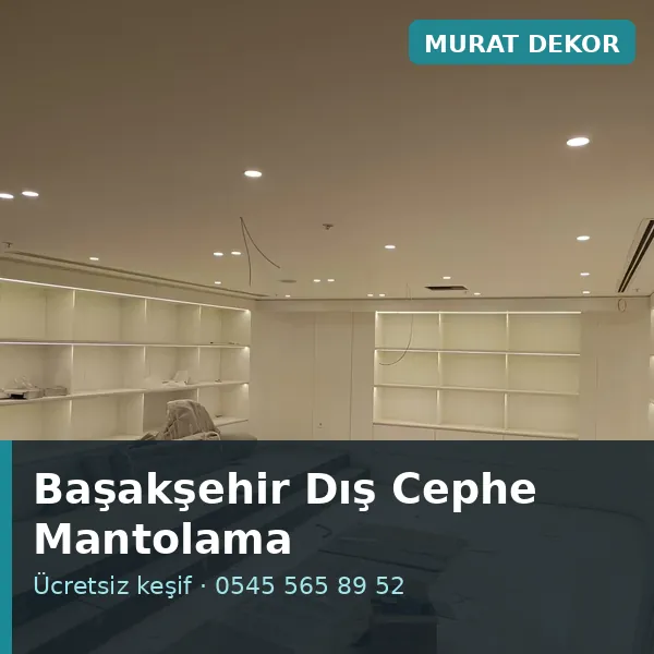 Başakşehir dış cephe mantolama - Murat Dekor Başakşehir dış cephe mantolama - Murat Dekor