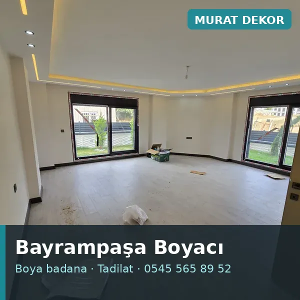 Bayrampaşa boyacı, boya badana ve tadilat - Murat Dekor Bayrampaşa boyacı, boya badana ve tadilat - Murat Dekor