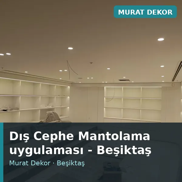 Dış Cephe Mantolama uygulama örneği, Beşiktaş bölgesi Dış Cephe Mantolama uygulama örneği, Beşiktaş bölgesi