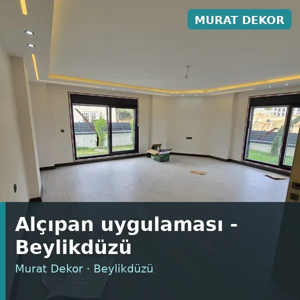 Alçıpan uygulama örneği, Beylikdüzü bölgesi Alçıpan uygulama örneği, Beylikdüzü bölgesi
