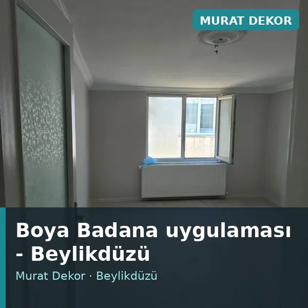 Boya Badana uygulama örneği, Beylikdüzü bölgesi Boya Badana uygulama örneği, Beylikdüzü bölgesi