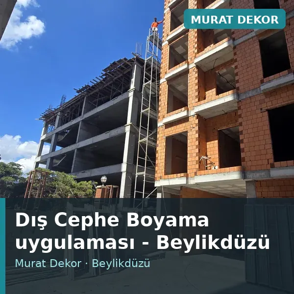 Dış Cephe Boyama uygulama örneği, Beylikdüzü bölgesi Dış Cephe Boyama uygulama örneği, Beylikdüzü bölgesi