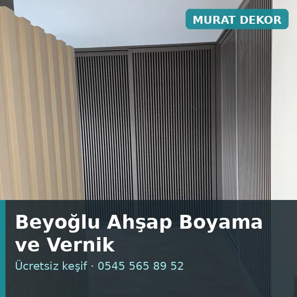 Beyoğlu ahşap boyama ve vernik - Murat Dekor Beyoğlu ahşap boyama ve vernik - Murat Dekor