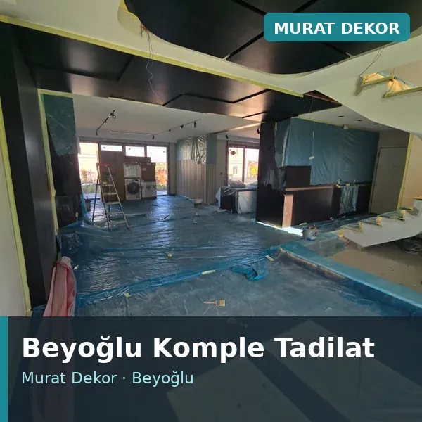 Beyoğlu komple tadilat uygulaması Beyoğlu komple tadilat uygulaması