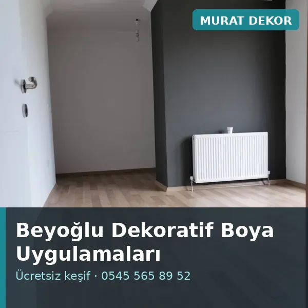 Beyoğlu dekoratif boya uygulamaları - Murat Dekor Beyoğlu dekoratif boya uygulamaları - Murat Dekor
