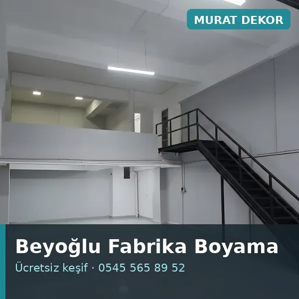 Beyoğlu fabrika boyama - Murat Dekor Beyoğlu fabrika boyama - Murat Dekor