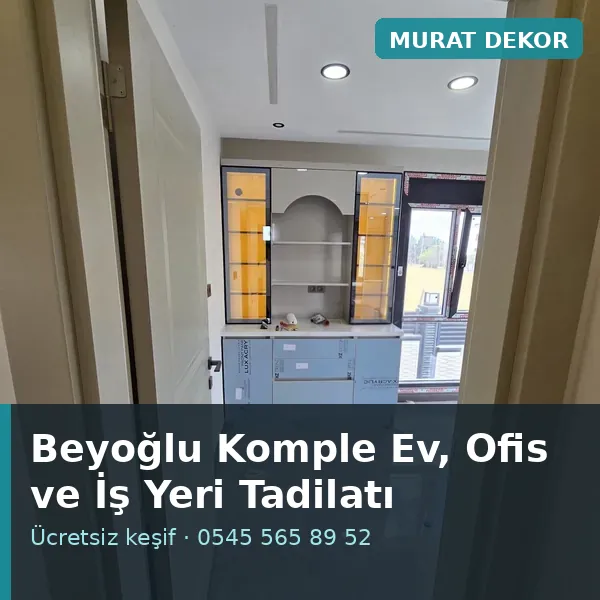 Beyoğlu komple ev, ofis ve i̇ş yeri tadilatı - Murat Dekor Beyoğlu komple ev, ofis ve i̇ş yeri tadilatı - Murat Dekor