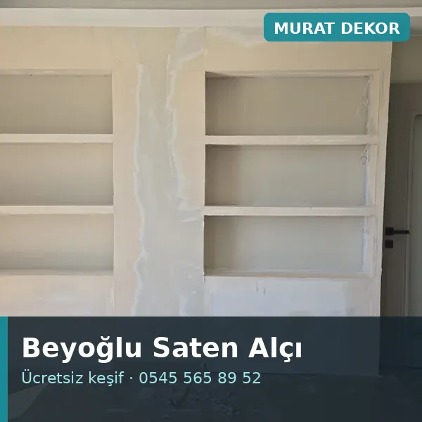 Beyoğlu saten alçı - Murat Dekor Beyoğlu saten alçı - Murat Dekor