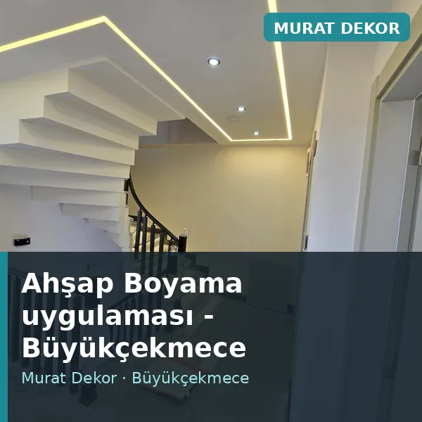 Ahşap Boyama uygulama örneği, Büyükçekmece bölgesi Ahşap Boyama uygulama örneği, Büyükçekmece bölgesi