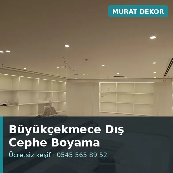 Büyükçekmece dış cephe boyama - Murat Dekor Büyükçekmece dış cephe boyama - Murat Dekor