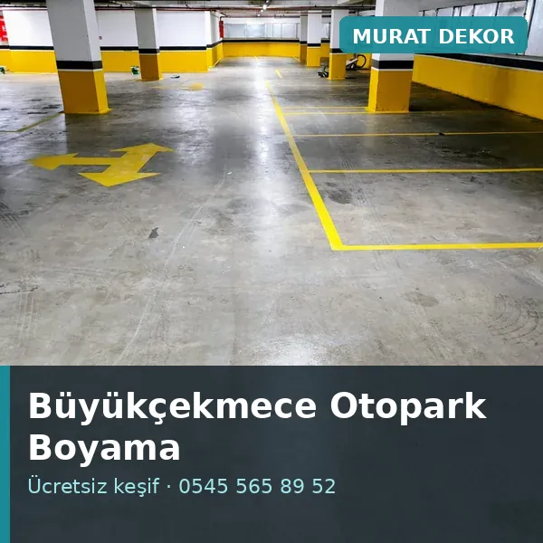 Büyükçekmece otopark boyama - Murat Dekor Büyükçekmece otopark boyama - Murat Dekor