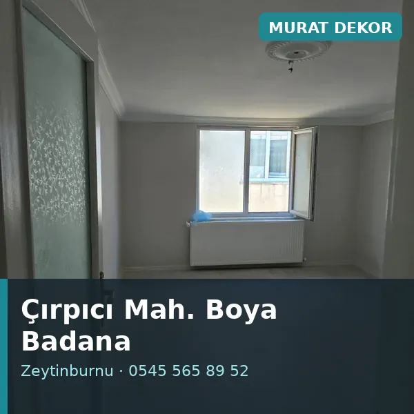 Çırpıcı Mahallesi (Zeytinburnu) boya badana ve tadilat - Murat Dekor Çırpıcı Mahallesi (Zeytinburnu) boya badana ve tadilat - Murat Dekor