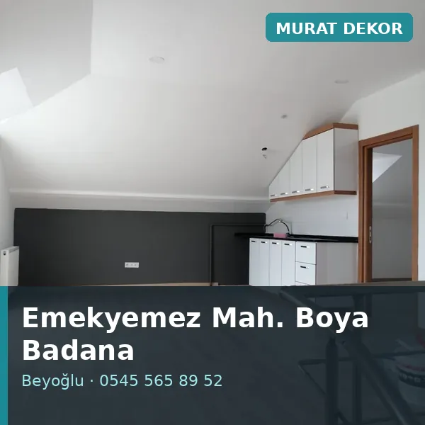 Emekyemez Mahallesi (Beyoğlu) boya badana ve tadilat - Murat Dekor Emekyemez Mahallesi (Beyoğlu) boya badana ve tadilat - Murat Dekor