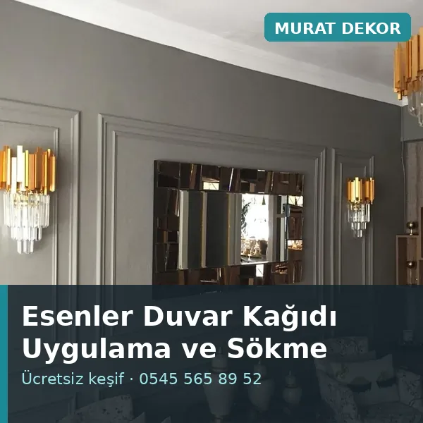 Esenler duvar kağıdı uygulama ve sökme - Murat Dekor Esenler duvar kağıdı uygulama ve sökme - Murat Dekor