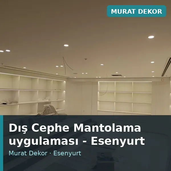 Dış Cephe Mantolama uygulama örneği, Esenyurt bölgesi Dış Cephe Mantolama uygulama örneği, Esenyurt bölgesi