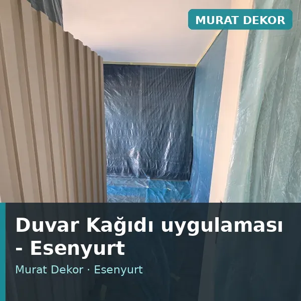 Duvar Kağıdı uygulama örneği, Esenyurt bölgesi Duvar Kağıdı uygulama örneği, Esenyurt bölgesi