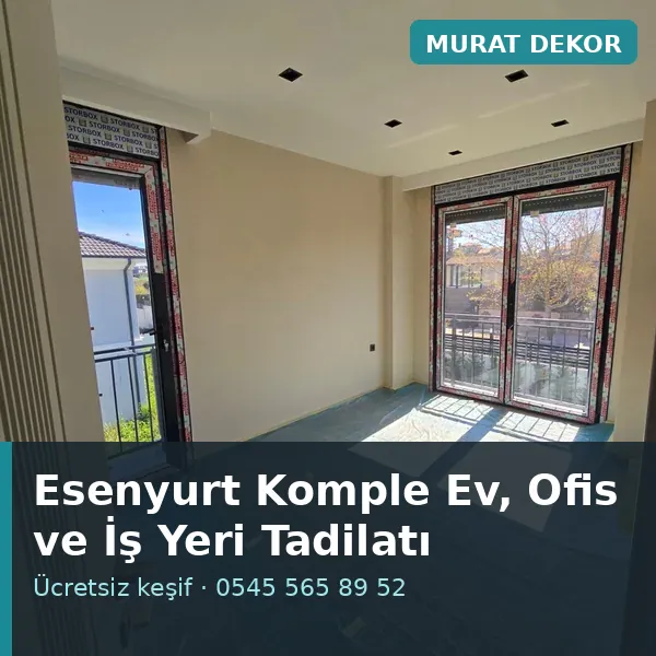 Esenyurt komple ev, ofis ve i̇ş yeri tadilatı - Murat Dekor Esenyurt komple ev, ofis ve i̇ş yeri tadilatı - Murat Dekor