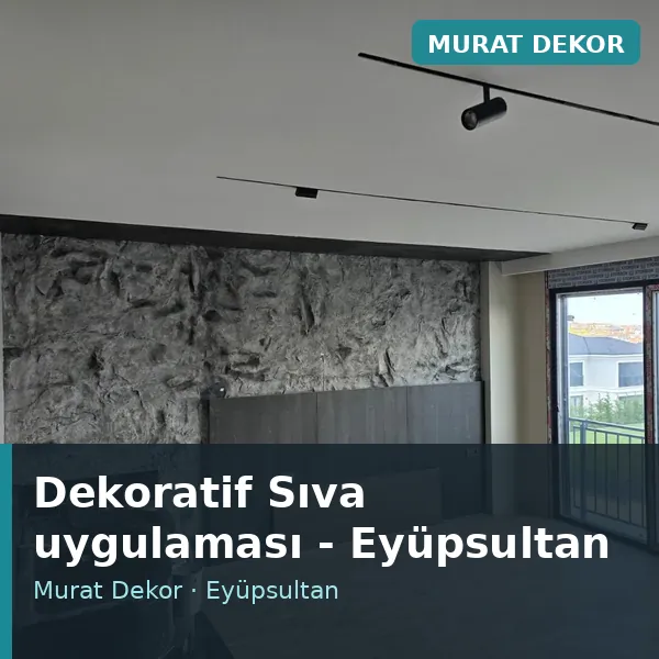 Dekoratif Sıva uygulama örneği, Eyüpsultan bölgesi Dekoratif Sıva uygulama örneği, Eyüpsultan bölgesi