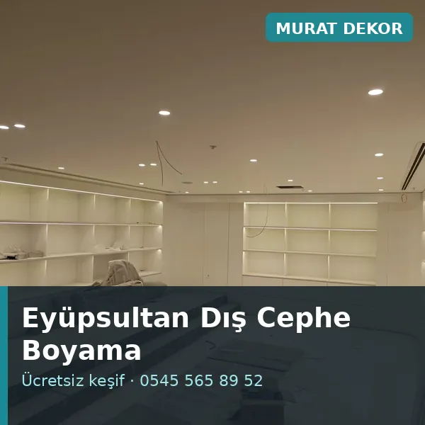 Eyüpsultan dış cephe boyama - Murat Dekor Eyüpsultan dış cephe boyama - Murat Dekor