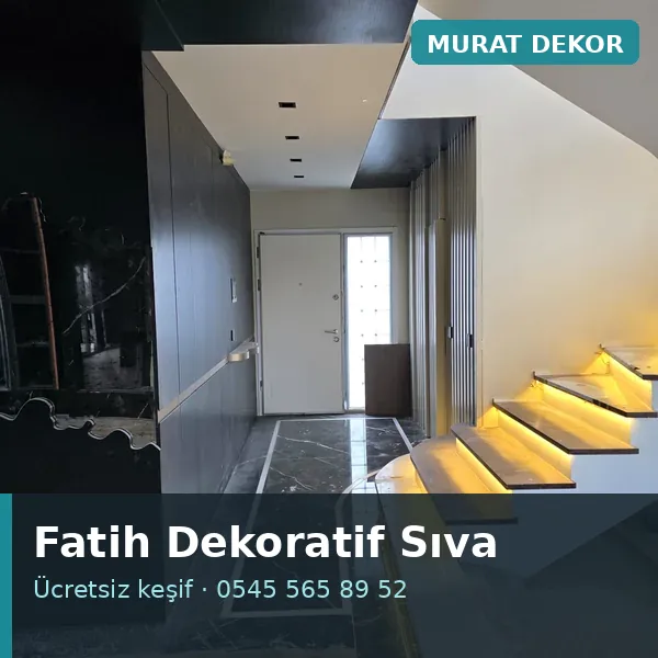 Fatih dekoratif sıva - Murat Dekor Fatih dekoratif sıva - Murat Dekor