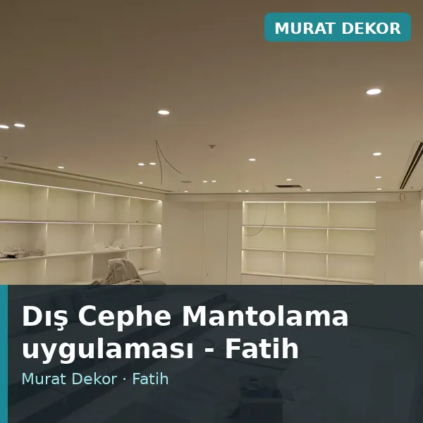 Dış Cephe Mantolama uygulama örneği, Fatih bölgesi Dış Cephe Mantolama uygulama örneği, Fatih bölgesi