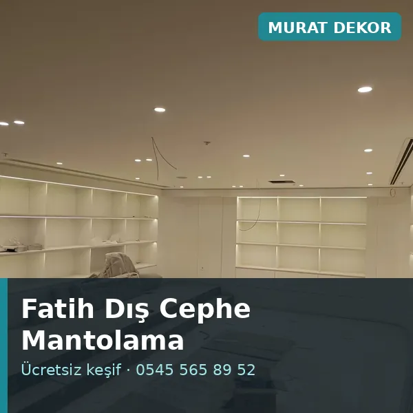 Fatih dış cephe mantolama - Murat Dekor Fatih dış cephe mantolama - Murat Dekor