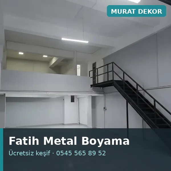 Fatih metal boyama - Murat Dekor Fatih metal boyama - Murat Dekor
