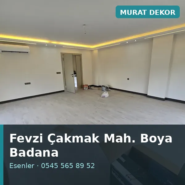Fevzi Çakmak Mahallesi (Esenler) boya badana ve tadilat - Murat Dekor Fevzi Çakmak Mahallesi (Esenler) boya badana ve tadilat - Murat Dekor