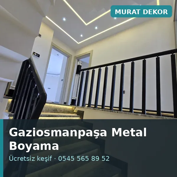 Gaziosmanpaşa metal boyama - Murat Dekor Gaziosmanpaşa metal boyama - Murat Dekor