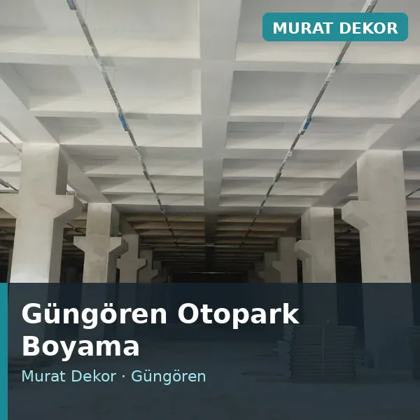 Güngören otopark boyama uygulaması Güngören otopark boyama uygulaması