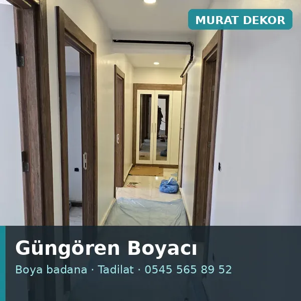 Güngören boyacı, boya badana ve tadilat - Murat Dekor Güngören boyacı, boya badana ve tadilat - Murat Dekor