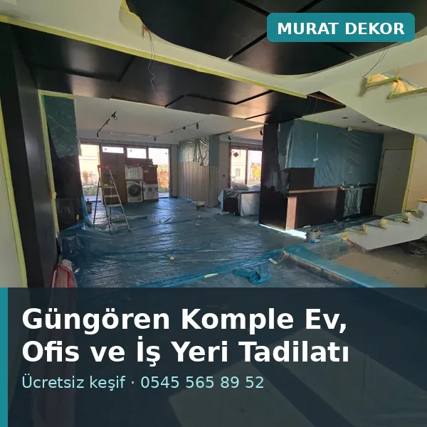 Güngören komple ev, ofis ve i̇ş yeri tadilatı - Murat Dekor Güngören komple ev, ofis ve i̇ş yeri tadilatı - Murat Dekor