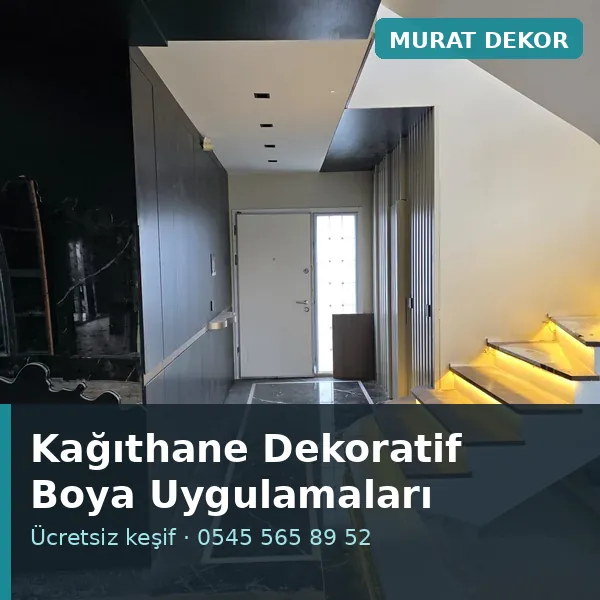 Kağıthane dekoratif boya uygulamaları - Murat Dekor Kağıthane dekoratif boya uygulamaları - Murat Dekor