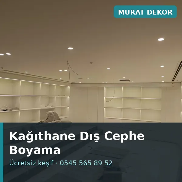 Kağıthane dış cephe boyama - Murat Dekor Kağıthane dış cephe boyama - Murat Dekor